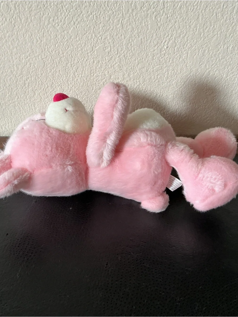 VTG Circus Circus Pink Ice Cream Cone Fakie Care Bear Plush Stuffed Animal